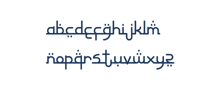 Star Medina Lowercase