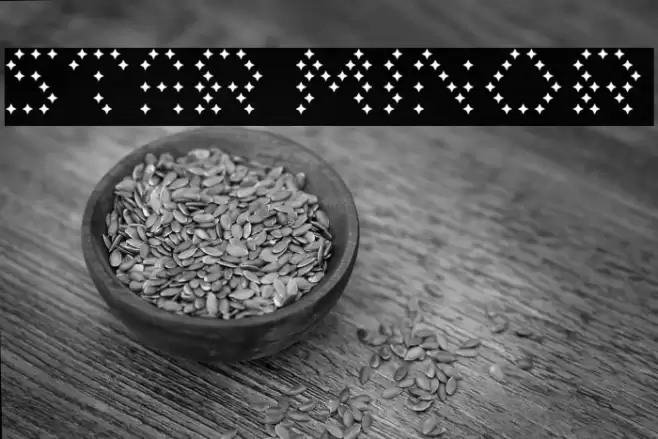 Star Minor Font examples