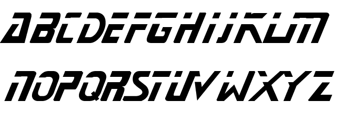 Star-Next Font LOWERCASE