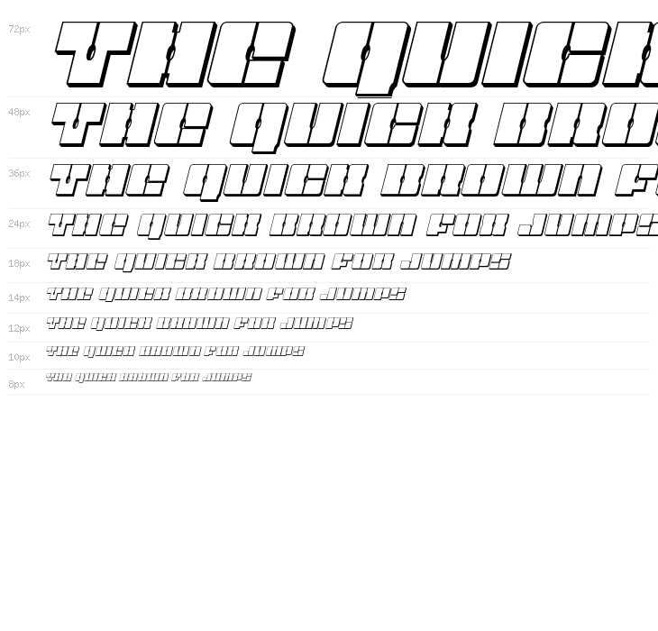 Star Nursery 3D Italic Waterfall