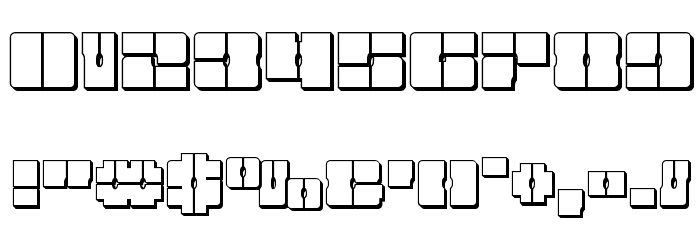 Star Nursery 3D Font OTHER CHARS