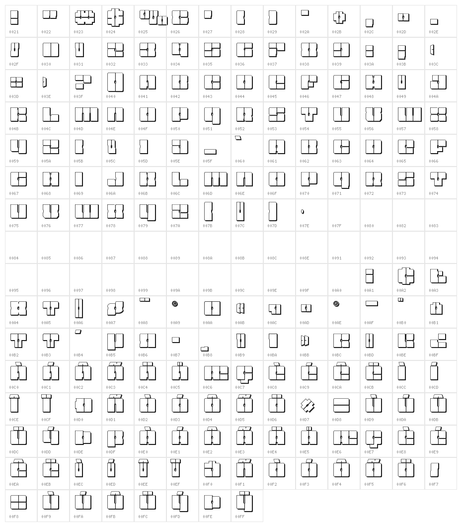 Star Nursery 3D Character Map