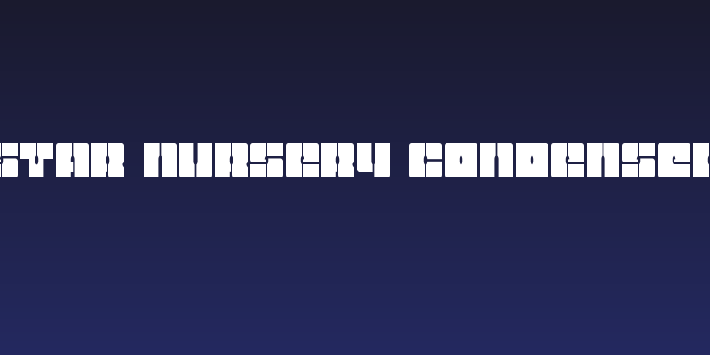 Star Nursery Condensed Social Header