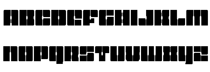 Star Nursery Condensed Font LOWERCASE