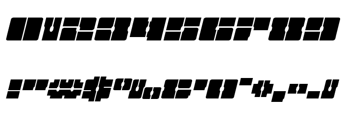 Star Nursery Expanded Italic Font OTHER CHARS
