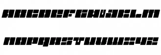 Star Nursery Expanded Italic Schriftart Groß