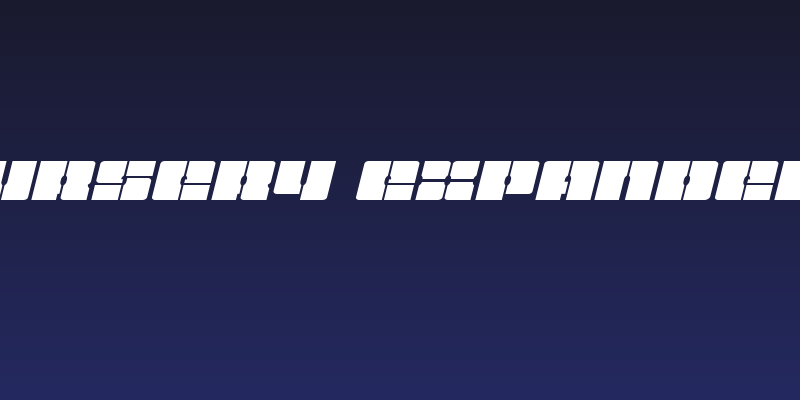 Star Nursery Expanded Italic Social Header