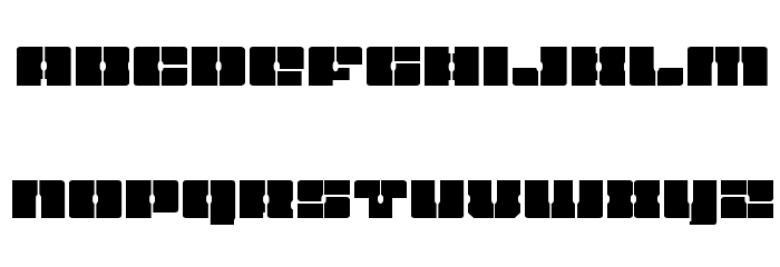 Star Nursery Expanded Font LOWERCASE