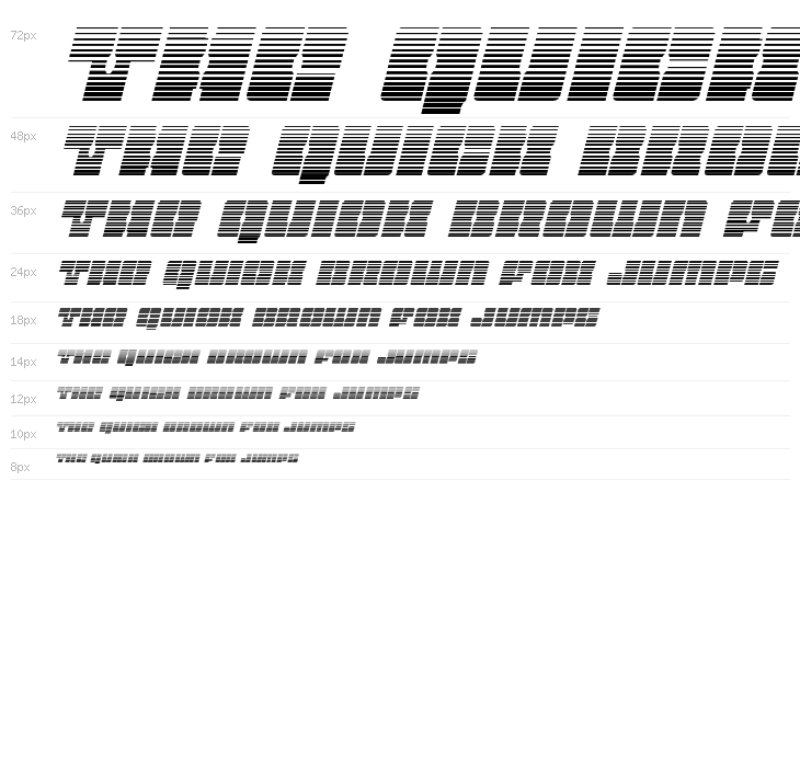 Star Nursery Gradient Italic Waterfall