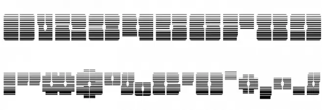 Star Nursery Gradient Font OTHER CHARS