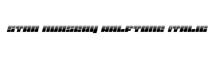Star Nursery Halftone Italic  Скачать бесплатные шрифты