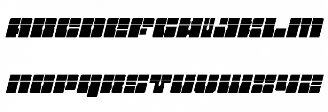 Star Nursery Laser Italic Шрифта ВЕРХНИЙ