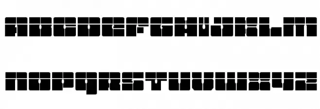 Star Nursery Laser Font UPPERCASE