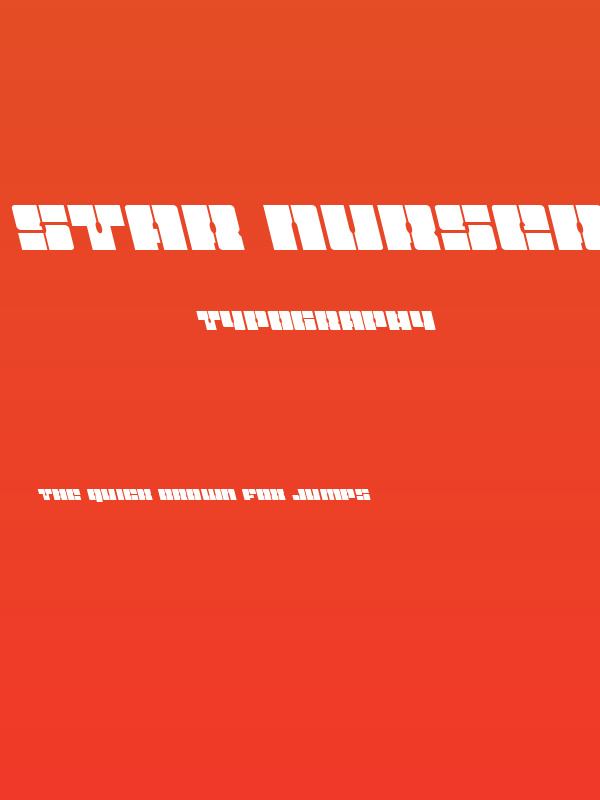 Star Nursery Leftalic Poster