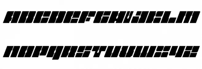 Star Nursery Super-Italic Fuentes MAYÚSCULAS
