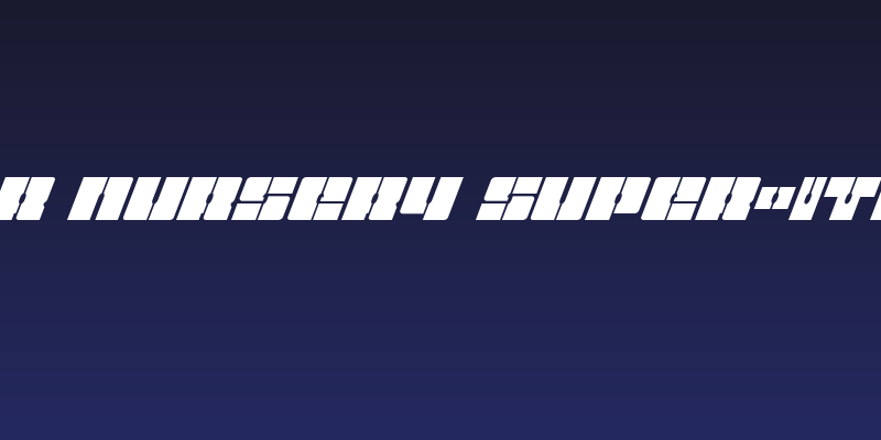 Star Nursery Super-Italic Social Header