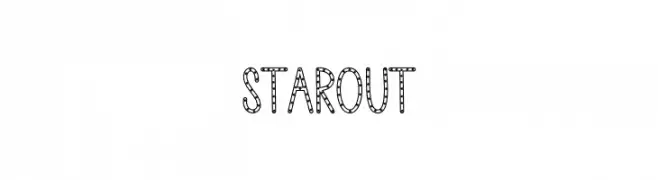 Star Out  baixar fontes gratis
