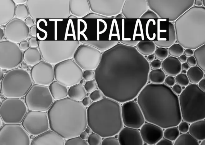 Star Palace Font examples