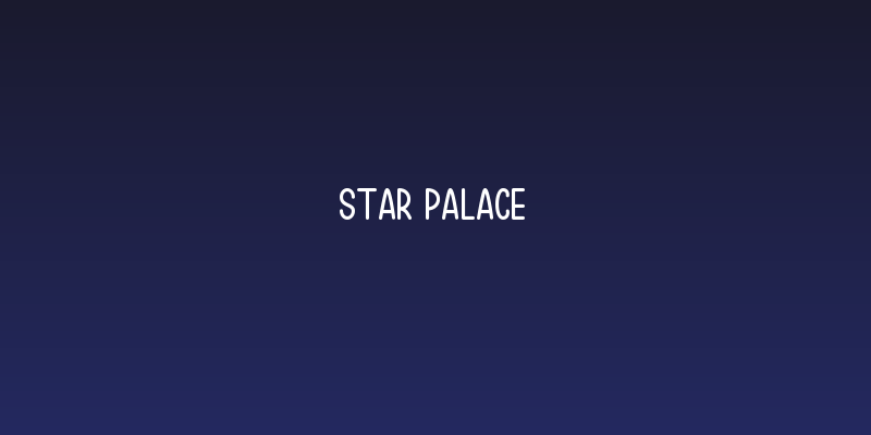 Star Palace Social Header
