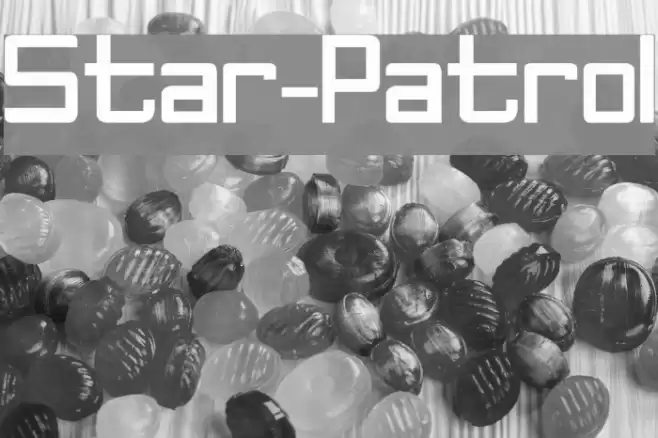 Star-Patrol Font examples