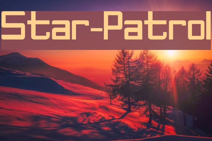 Star-Patrol Example 2