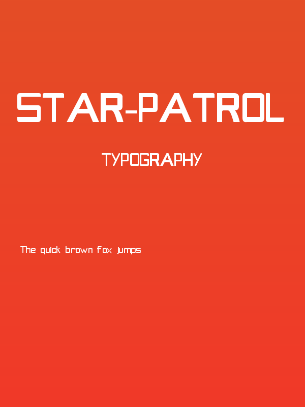 Star-Patrol Poster