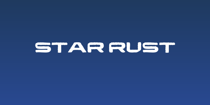 Star Rust Social Header