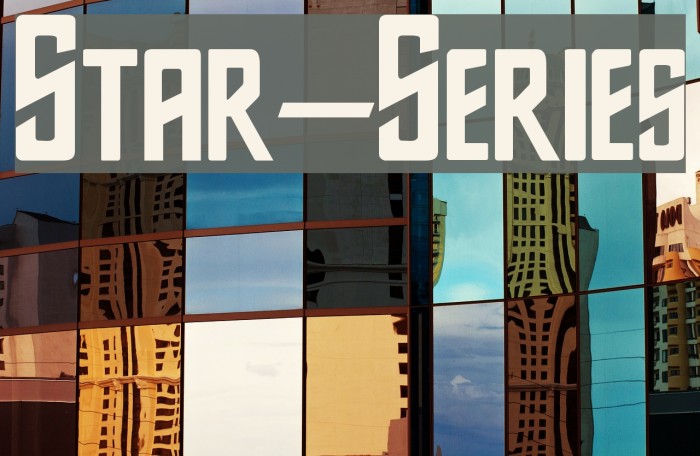 Star-Series Font examples