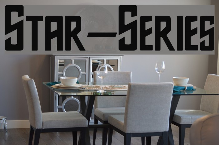 Star-Series Font examples