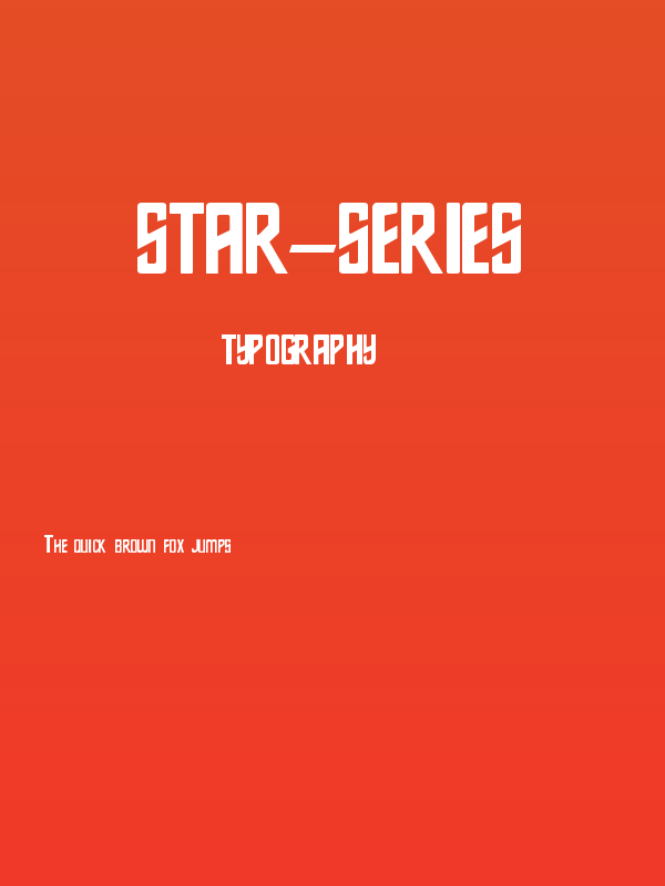 Star-Series Poster