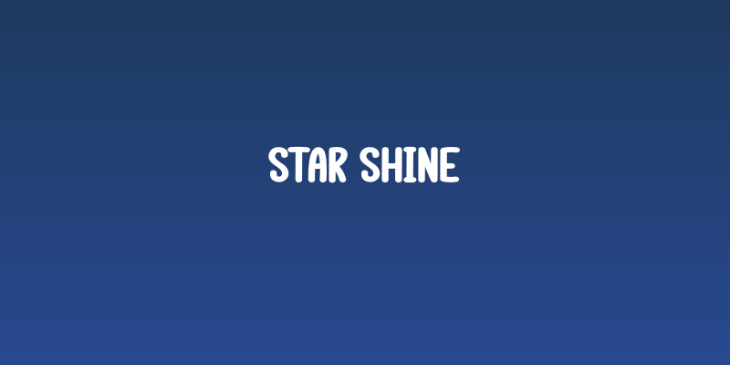 Star Shine Social Header
