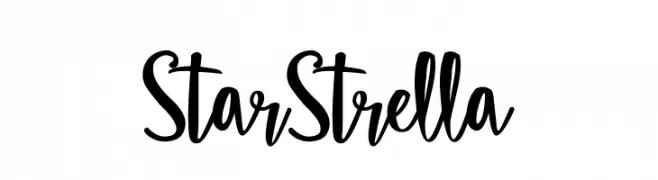 Star Strella  Frei Schriftart Herunterladen