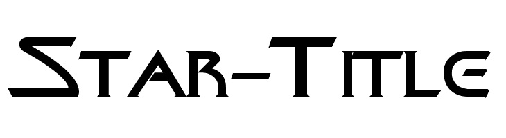 Star-Title  font caratteri gratis