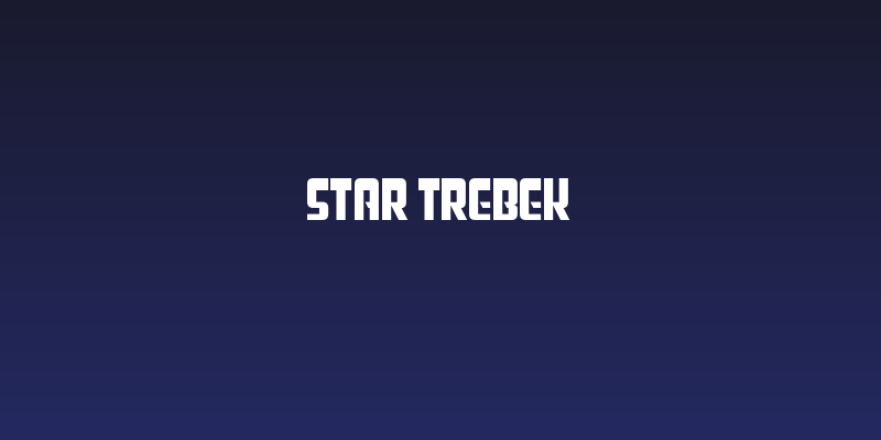 Star Trebek Social Header