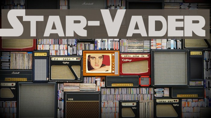 Star-Vader Font examples