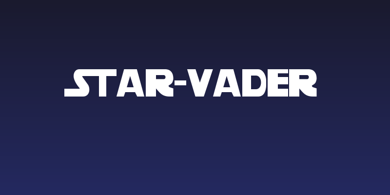 Star-Vader Social Header