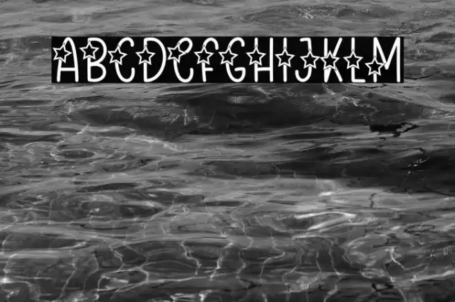 Star Valentine Font examples