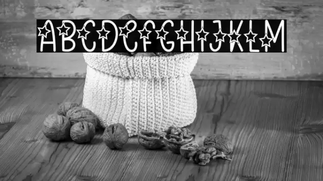 Star Valentine Font examples