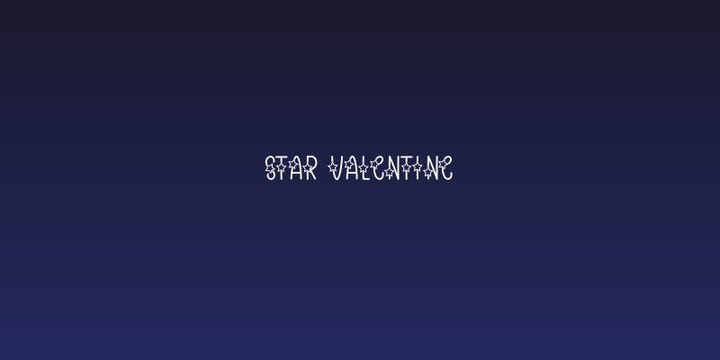 Star Valentine Social Header