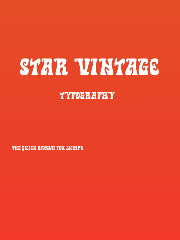 Star Vintage Poster