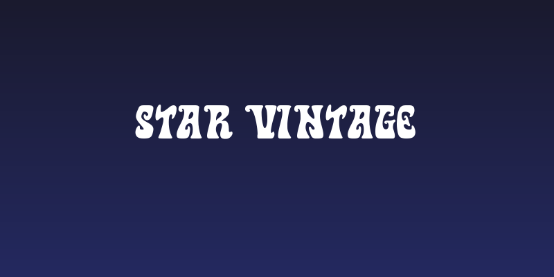 Star Vintage Social Header