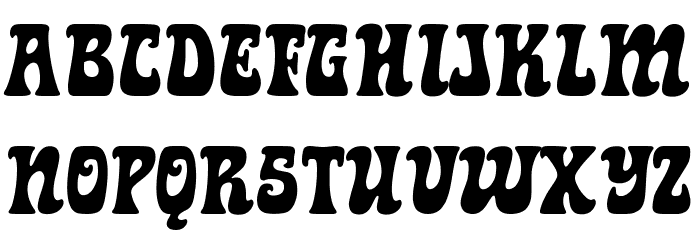Star Vintage Font LOWERCASE