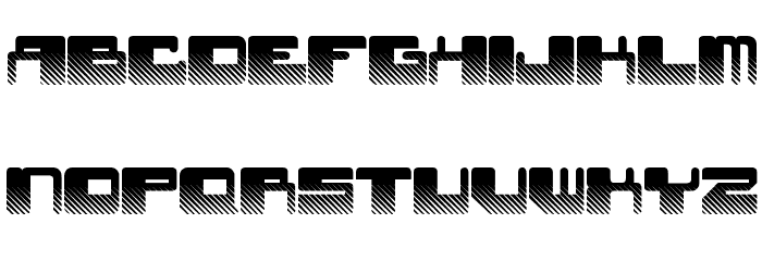 Star Waves Font LOWERCASE