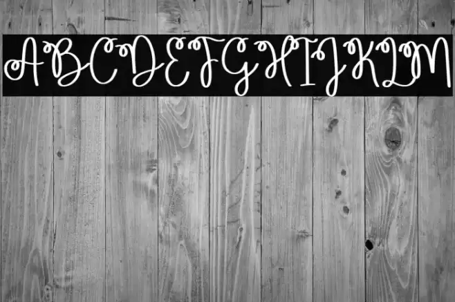 Star Whisper Demo Version Font examples