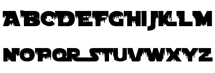 Star Wuarras Font LOWERCASE
