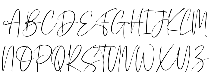 StarBlushScript Demo Fuentes MAYÚSCULAS