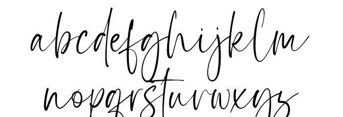 StarBlushScript Demo Fuentes MINÚSCULAS