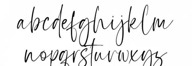 StarBlushScript Demo Fuentes MINÚSCULAS