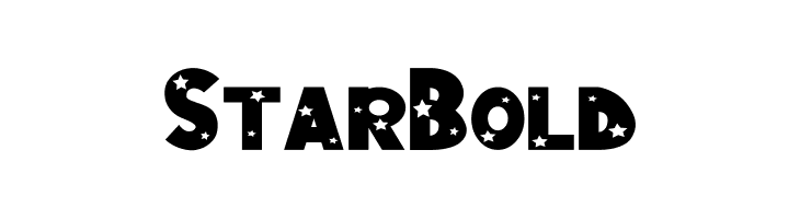 StarBold  font caratteri gratis