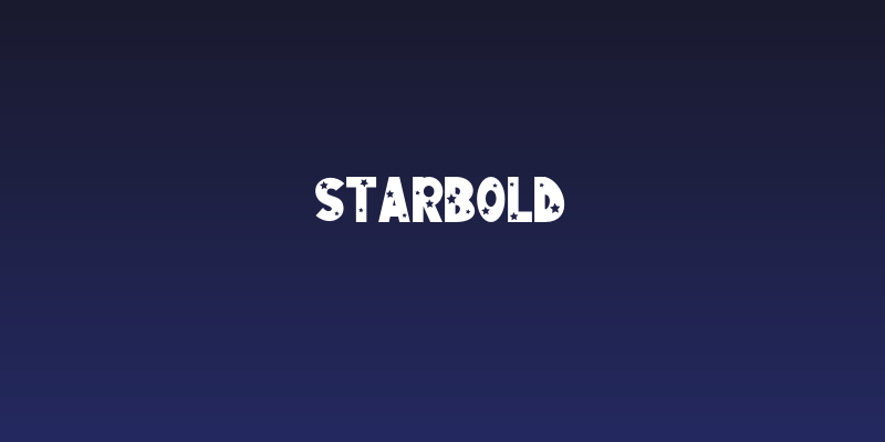 StarBold Social Header